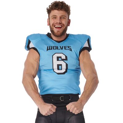 JFJ6 - Collegiate w/ Lineman Cut Sleeves