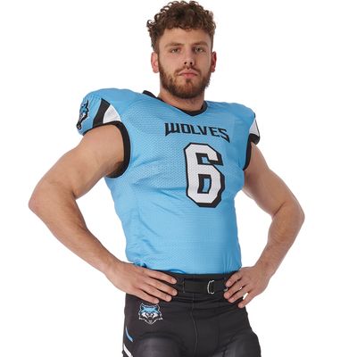 JFJ6 - Collegiate w/ Lineman Cut Sleeves