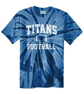 Centennial Football - Varsity - Tie Dye Short Sleeve