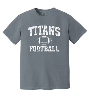 Centennial Football - Varsity - Comfort Colors Short Sleeve