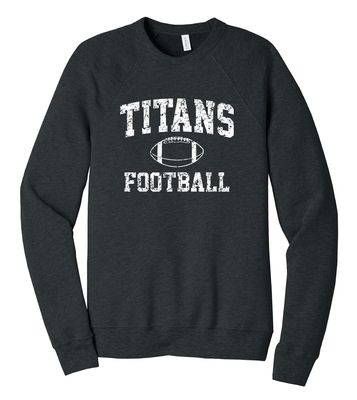 Centennial Football - Varsity - Bella+Canvas Crew Sweatshirt