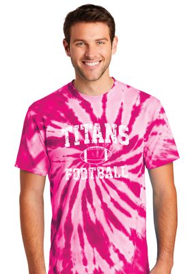 Centennial Football - Varsity - Tie Dye Short Sleeve