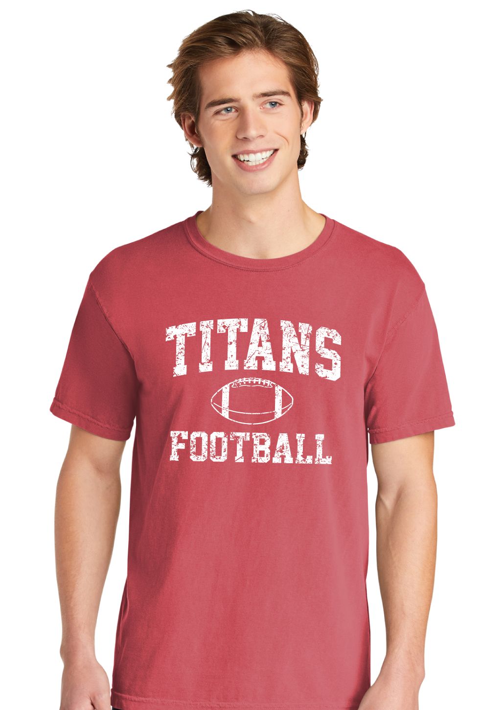 Centennial Football - Varsity - Comfort Colors Short Sleeve