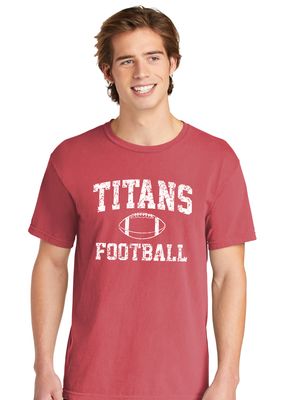 Centennial Football - Varsity - Comfort Colors Short Sleeve