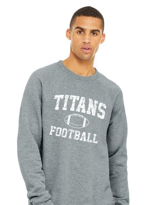 Centennial Football - Varsity - Bella+Canvas Crew Sweatshirt