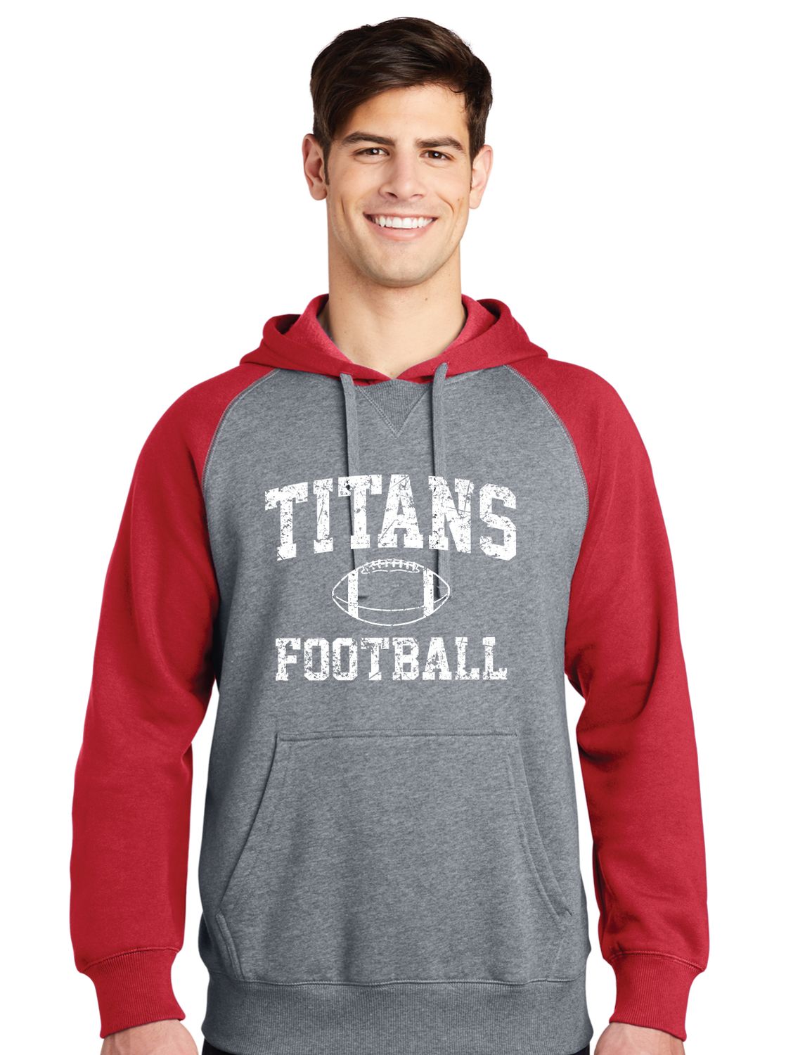 Centennial Football - Varsity - Raglan Hoodie
