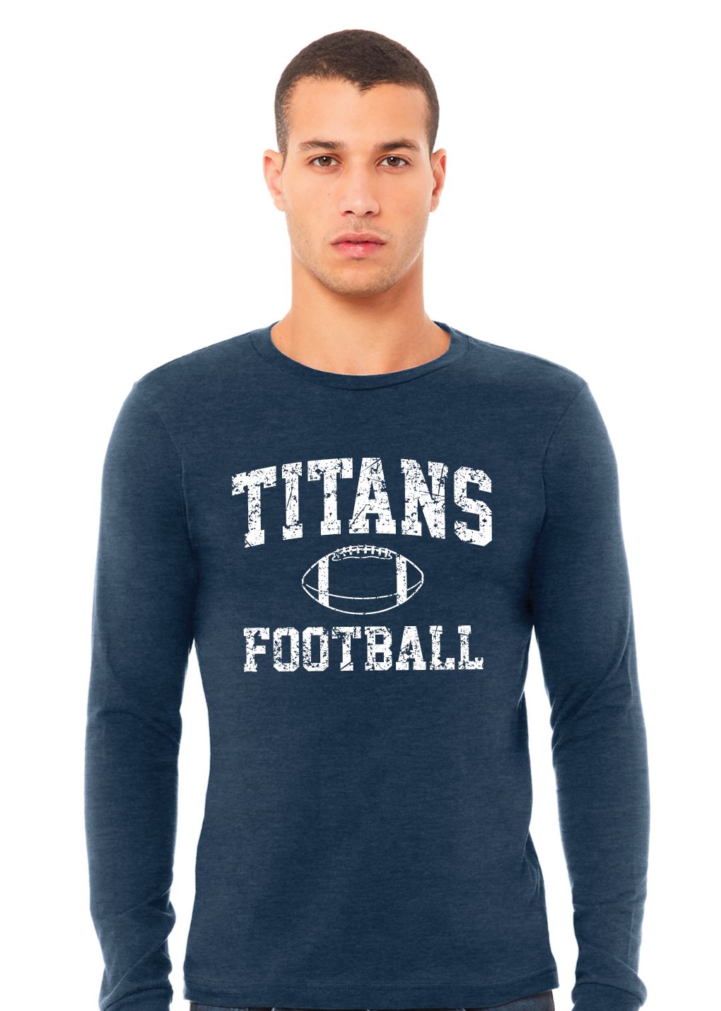 Centennial Football - Varsity - Bella+Canvas Long Sleeve