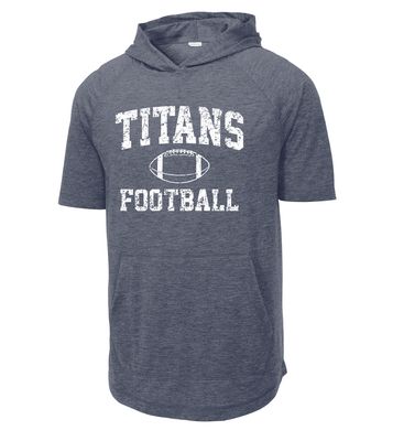 Centennial Football - Varsity - Short Sleeve Hoodie