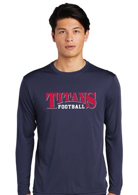 Centennial Football - Arched - Dri-Fit Long Sleeve