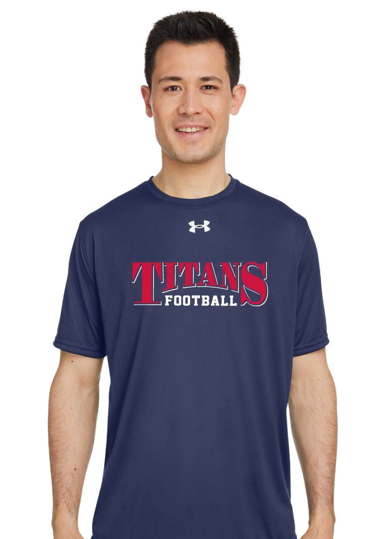 Centennial Football - Arched - Under Armour Team Tech Short Sleeve