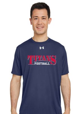 Centennial Football - Arched - Under Armour Team Tech Short Sleeve