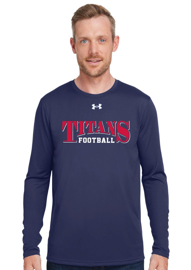 Centennial Football - Arched - Under Armour Team Tech Long Sleeve