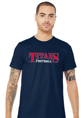 Centennial Football - Arched - Bella+Canvas Short Sleeve