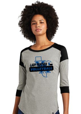 Paw Shop VB - Big Texas - 3/4 Sleeve Baseball Raglan Tee