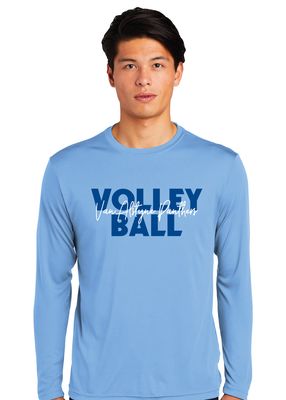 Paw Shop VB - Bold Script - Dri Fit Long Sleeve