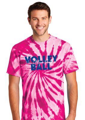 Paw Shop VB - Bold Script - Tie Dye Short Sleeve