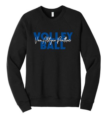 Paw Shop VB - Bold Script - Bella+Canvas Crew Sweatshirt