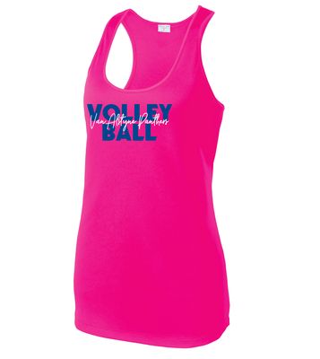 Paw Shop VB - Bold Script - Dri-Fit Racerback Tank