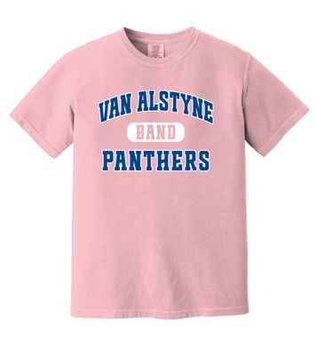 Paw Shop Band - Varsity - Comfort Colors Short Sleeve