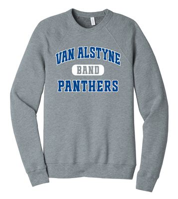 Paw Shop Band - Varsity - Bella+Canvas Crew Sweatshirt