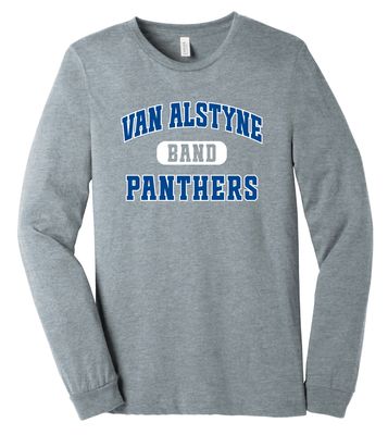 Paw Shop Band - Varsity - Bella+Canvas Long Sleeve