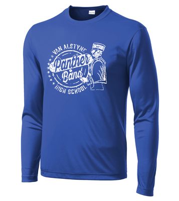 Paw Shop Band - Big Drum - Dri Fit Long Sleeve