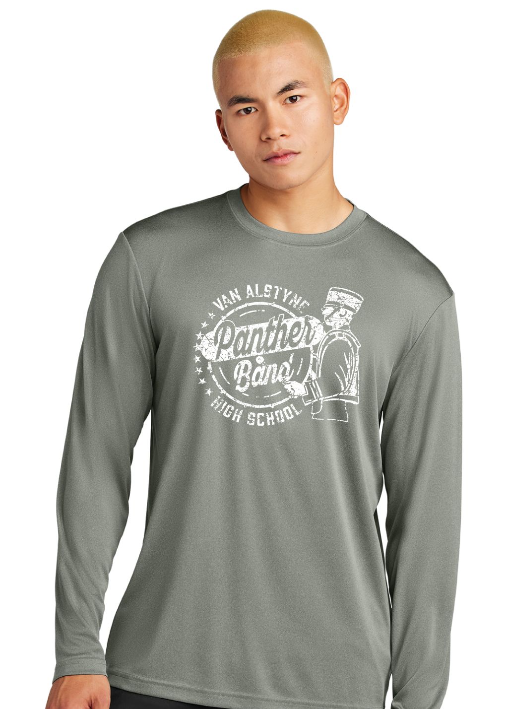 Paw Shop Band - Big Drum - Dri Fit Long Sleeve