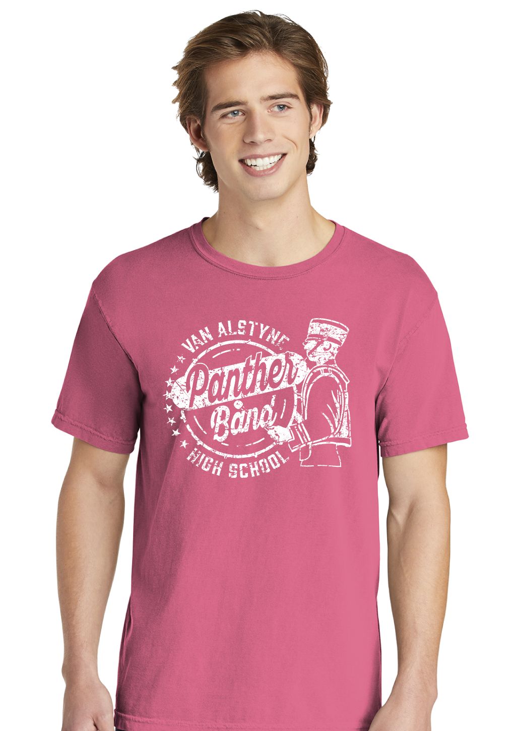 Paw Shop Band - Big Drum - Comfort Colors Short Sleeve