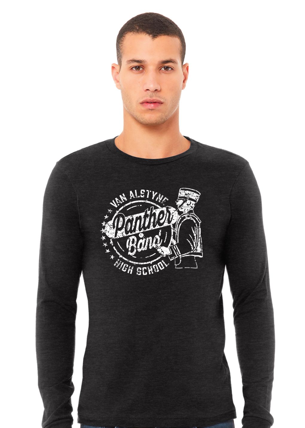 Paw Shop Band - Big Drum - Bella+Canvas Long Sleeve