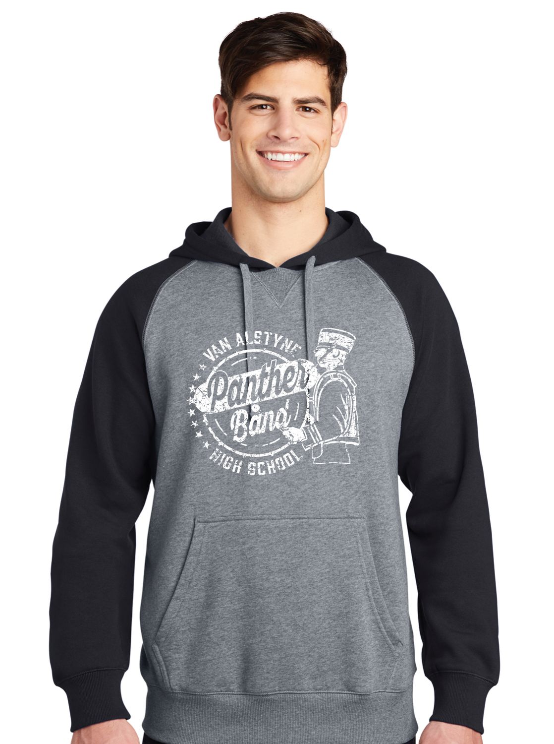 Paw Shop Band - Big Drum - Raglan Hoodie