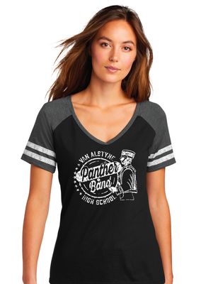 Paw Shop Band - Big Drum - Game V-Neck Tee