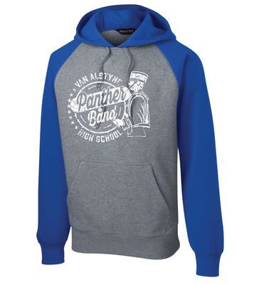 Paw Shop Band - Big Drum - Raglan Hoodie
