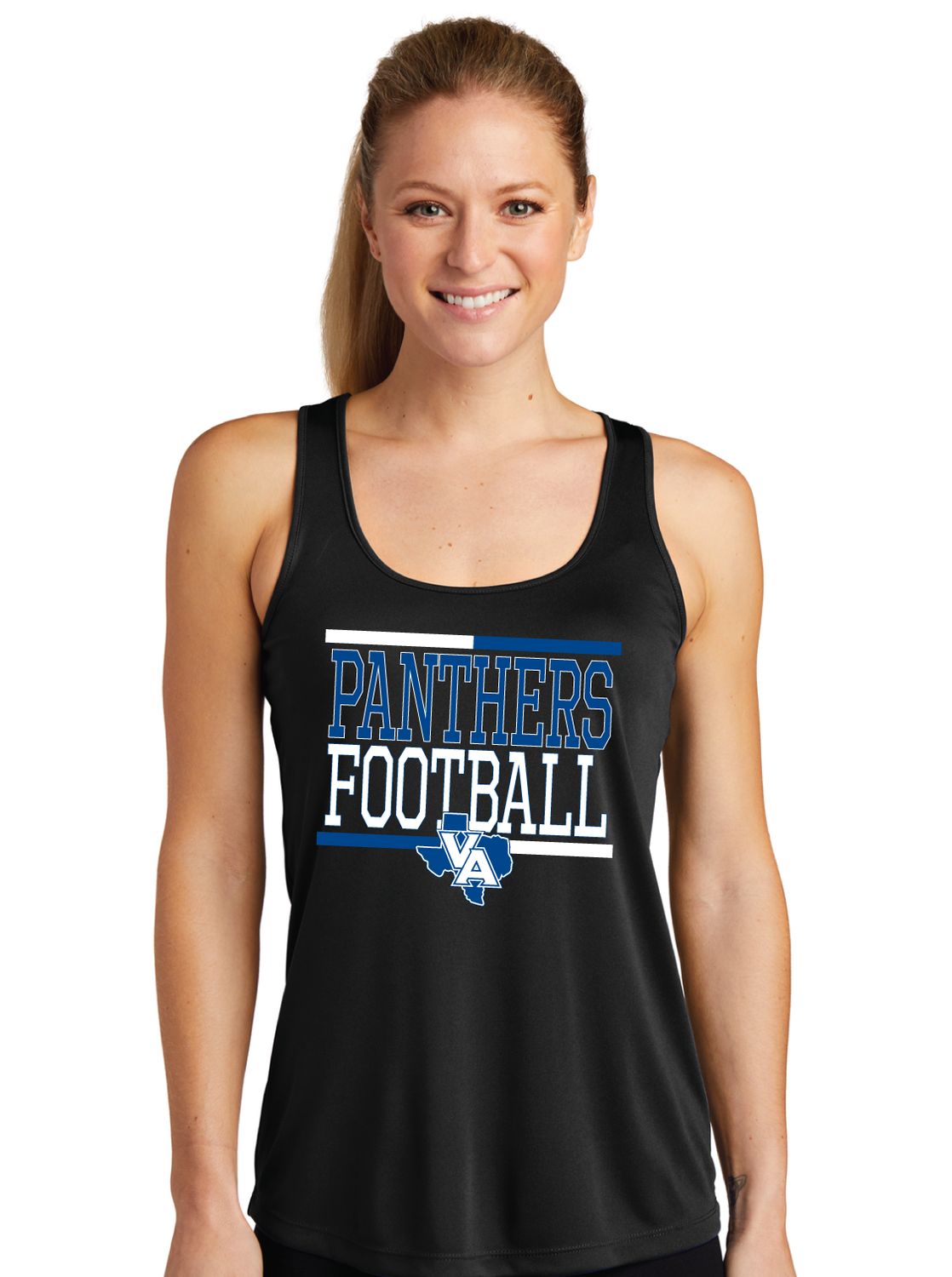 Paw Shop FB - Big Letters - Dri FIt Racerback Tank