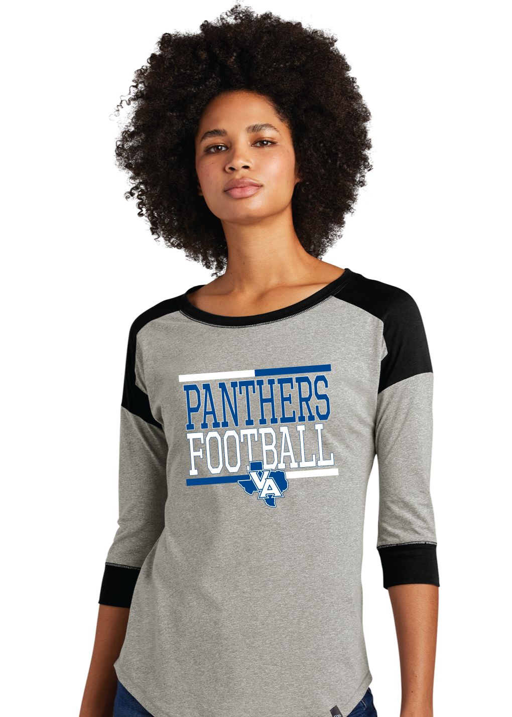 Paw Shop FB - Big Letters - 3/4 Sleeve Baseball Raglan Ree