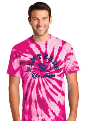 Paw Shop Cheer - Megaphone - Tie Dye Short Sleeve