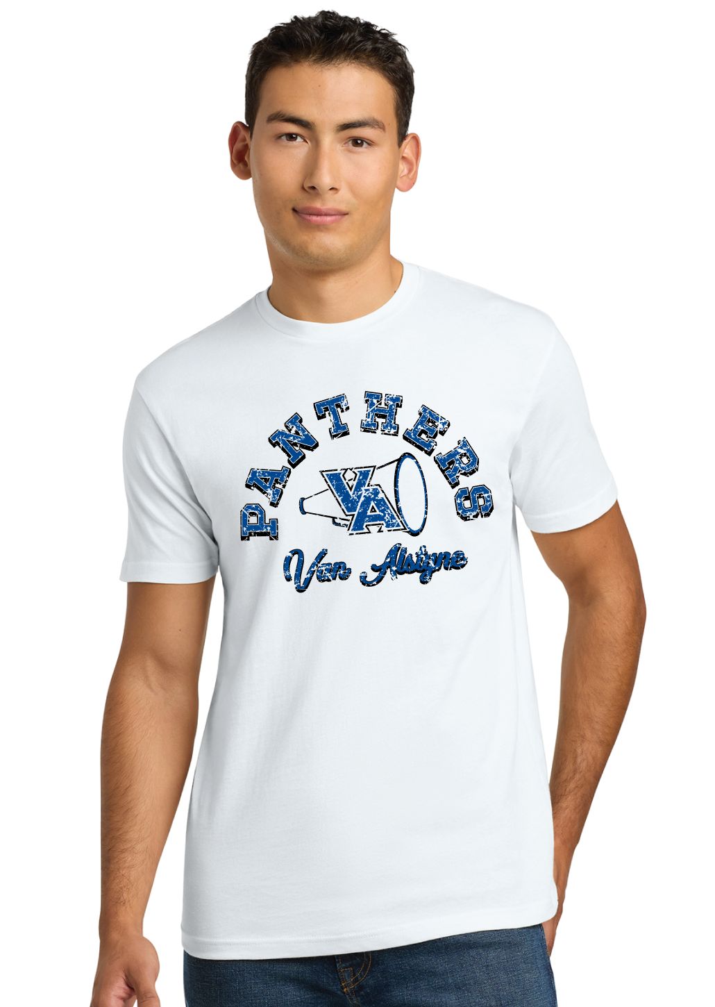 Paw Shop Cheer - Megaphone - Next Level Short Sleeve