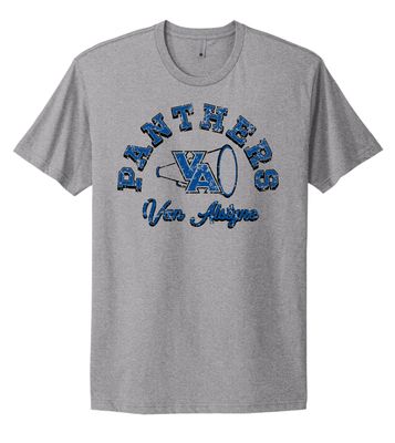 Paw Shop Cheer - Megaphone - Next Level Short Sleeve