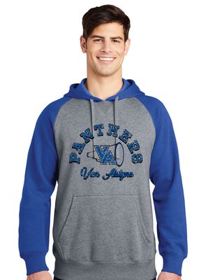 Paw Shop Cheer - Megaphone - Raglan Hoodie