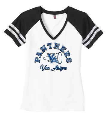 Paw Shop Cheer - Megaphone - Game V-Neck Tee