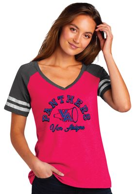 Paw Shop Cheer - Megaphone - Game V-Neck Tee