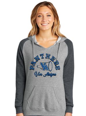 Paw Shop Cheer - Megaphone - Lightweight Raglan Hoodie