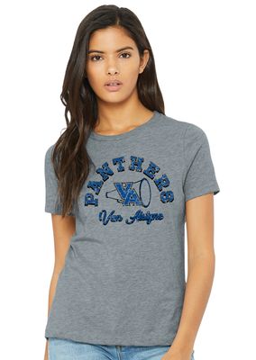 Paw Shop Cheer - Megaphone - Bella+Canvas Ladies