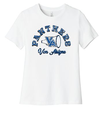 Paw Shop Cheer - Megaphone - Bella+Canvas Ladies