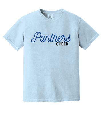 Paw Shop Cheer - Script - Comfort Colors Short Sleeve