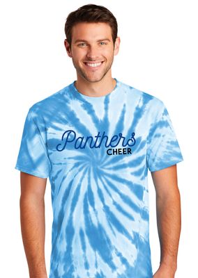 Paw Shop Cheer - Script - Tie Dye Short Sleeve
