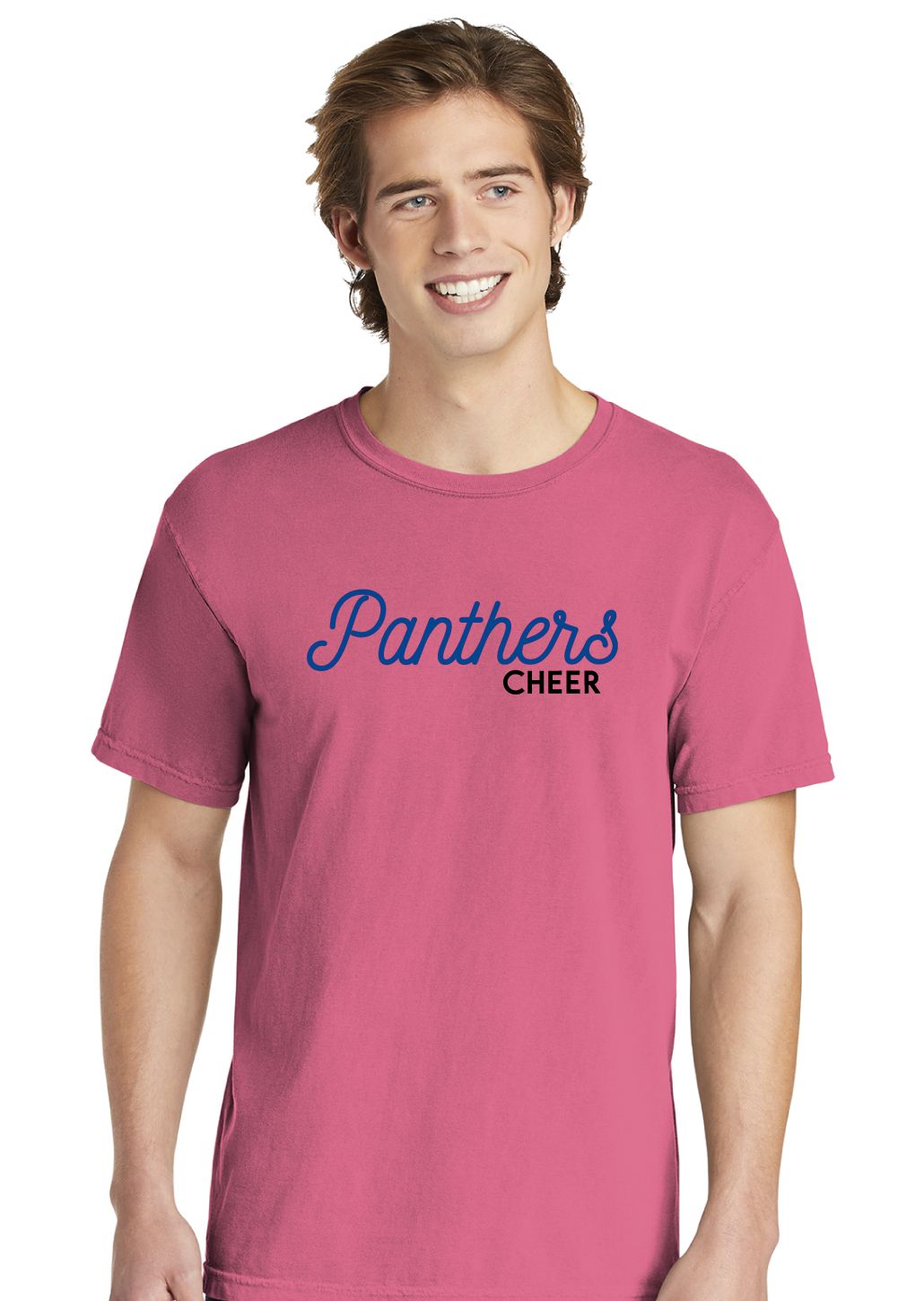 Paw Shop Cheer - Script - Comfort Colors Short Sleeve