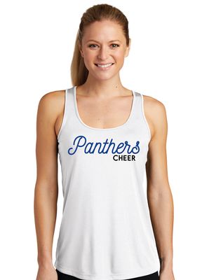 Paw Shop Cheer - Script - Dri Fit Racerback Tank