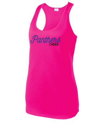 Paw Shop Cheer - Script - Dri Fit Racerback Tank