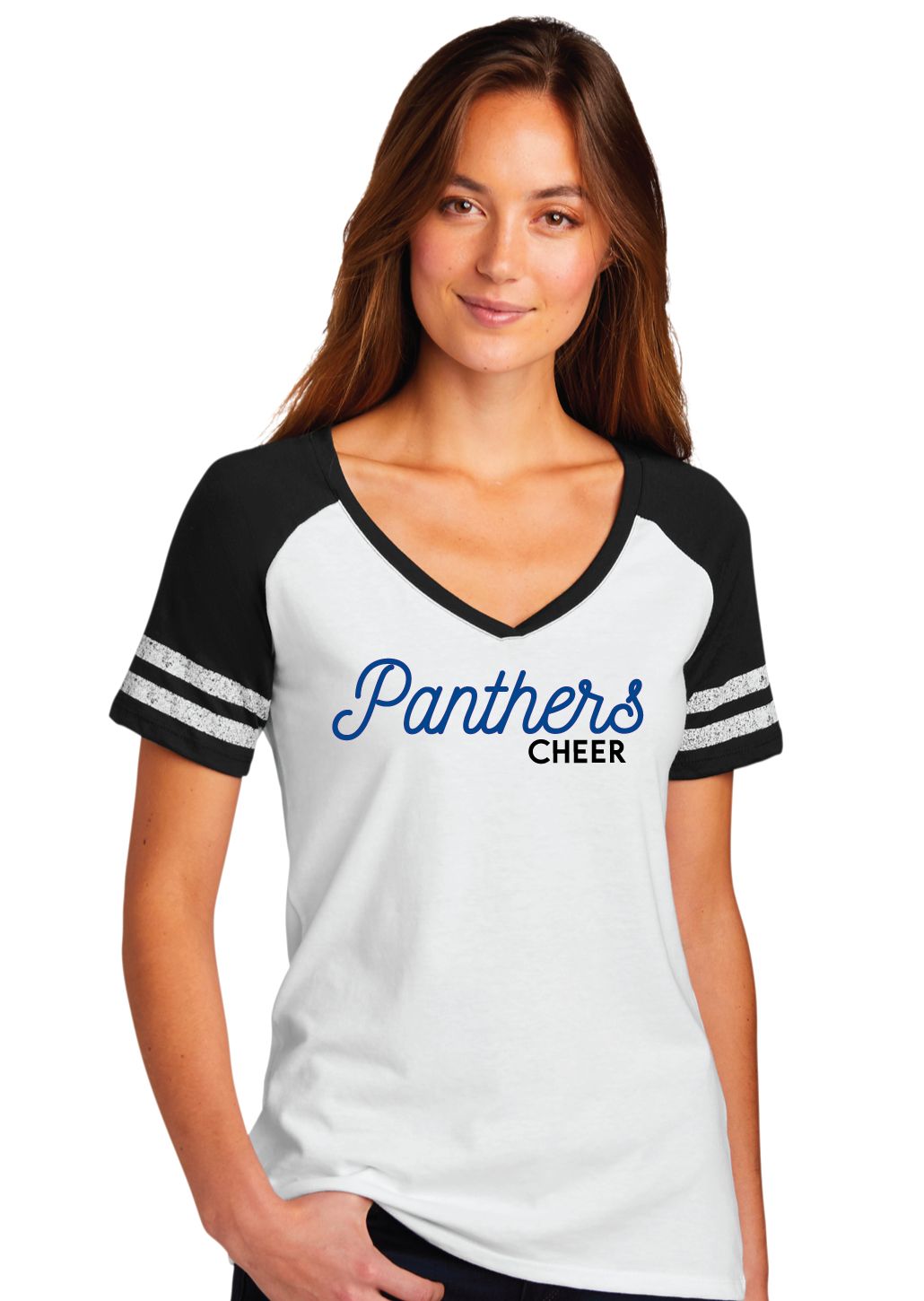 Paw Shop Cheer - Script - Game V-Neck Tee