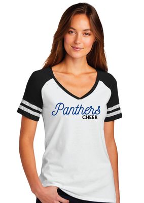 Paw Shop Cheer - Script - Game V-Neck Tee